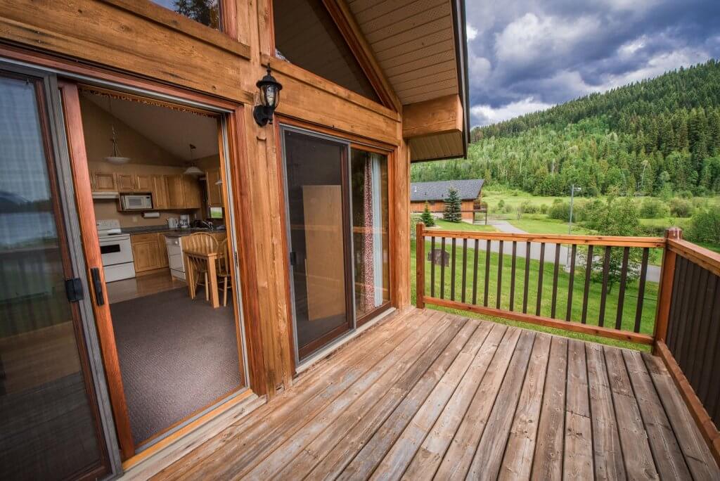 Alpine Meadows Resort Chalet patio