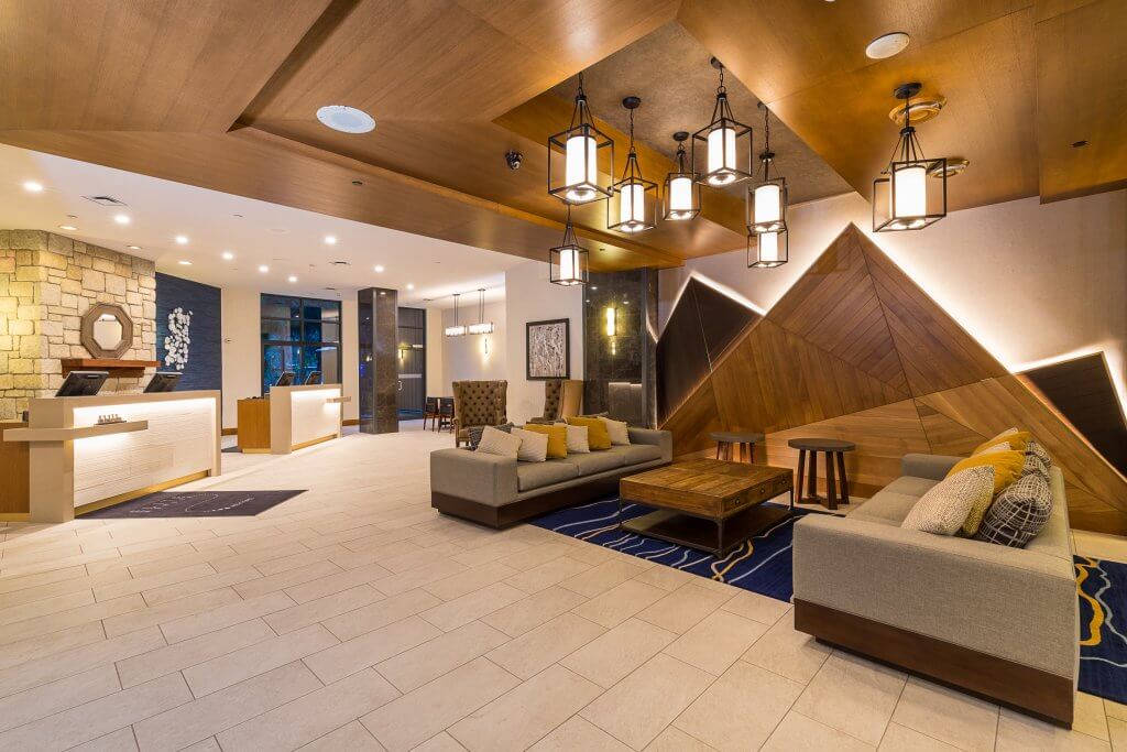 Delta Hotels by Marriott Whistler Village Suites lobby