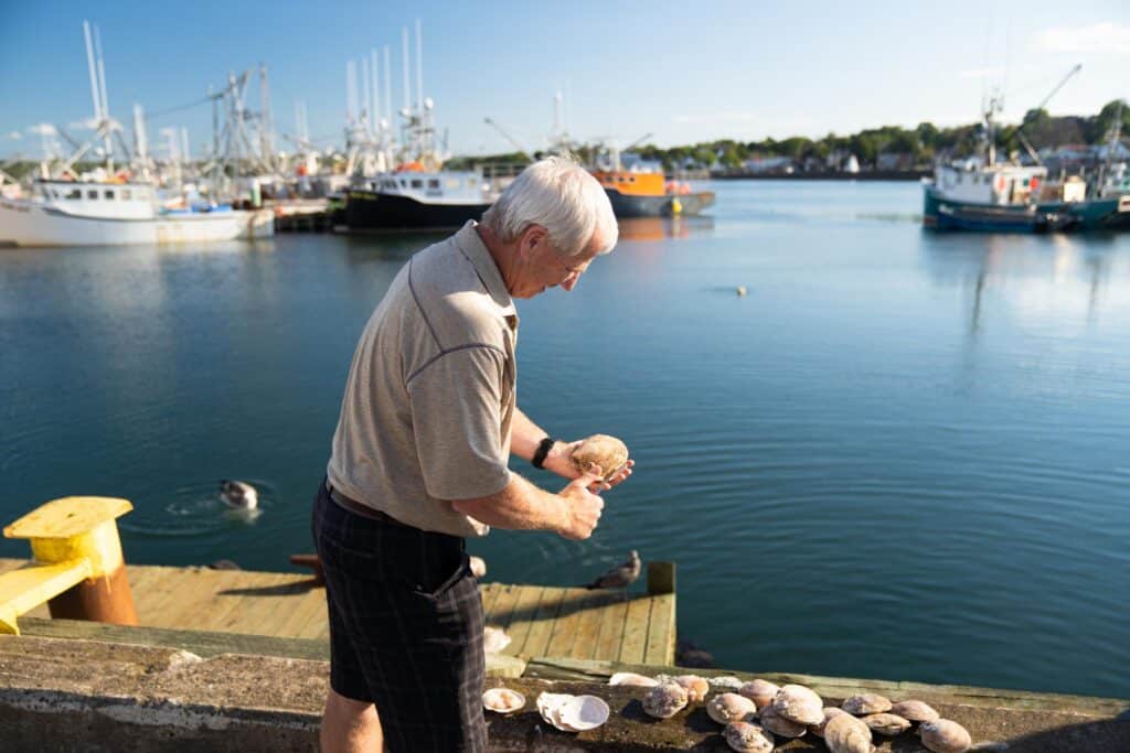 Digby Scallop fisherman Tourism Nova Scotia