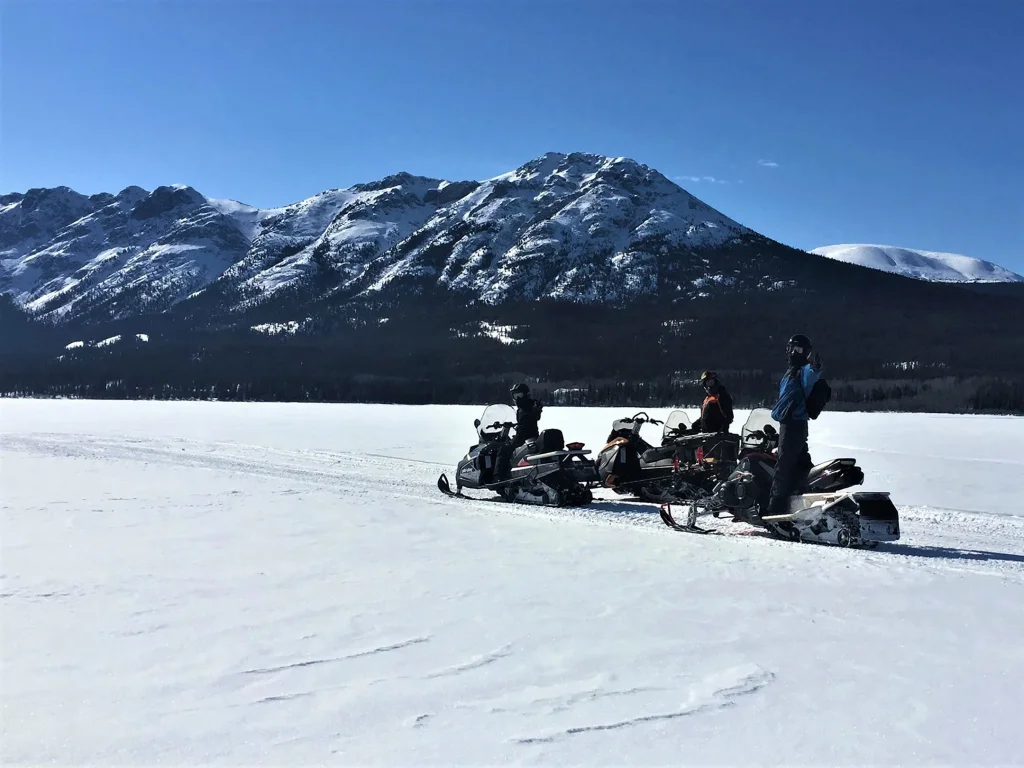 Southern Lakes Resort Snow Scooter Tagish Lake